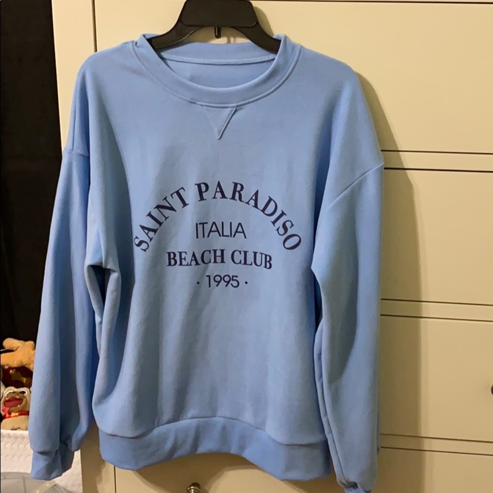 Blue Saint Paradise Beach Club Crew Neck